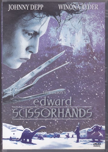 DVD / Edward Scissorhands / Johnny Depp, Winona Ryder / Nära nyskick