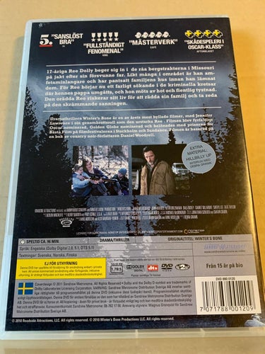 Winters bone, dvd
