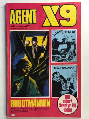 Agent X9 - 1976:4 VF