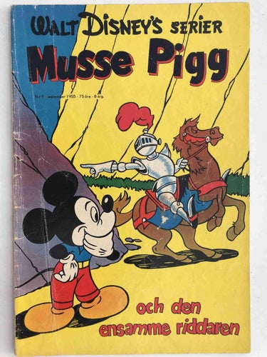 Walt Disney´s Serier - 1955:9 VG