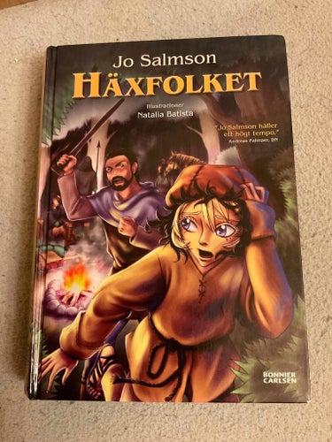 Häxfolket - komplett svenska bok ungdom barn kartonage manga pseudo pseudomanga