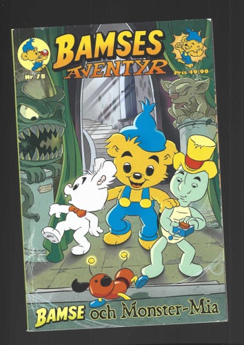 Bamse Äventyr 78 skick fn