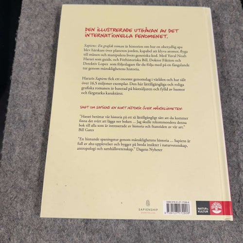 Yuval Noah Harari - Sapiens - En grafisk roman - Människans ursprung