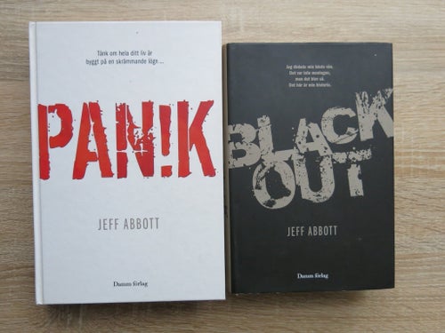 Jeff Abbott - Panik & Black Out - Två Spännande Thrillers