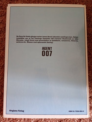 BOK !James Bond Agent 007 av Ian Fleming, Alvglans Förlag