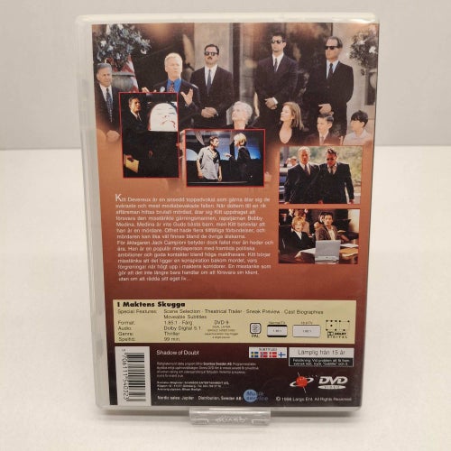I Maktens skugga - Region 2, DVD-Film, Svensk text, Fint skick