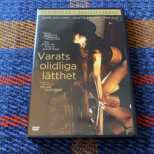 Varats olidliga lätthet | DVD | Milan Kundera Daniel Day-Lewis Lena Olin