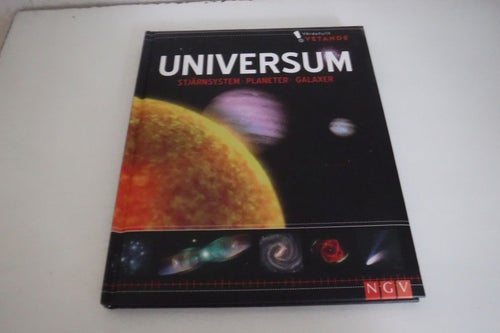 Universum stjärnsystem, planeter och galaxer värdefullt vetande