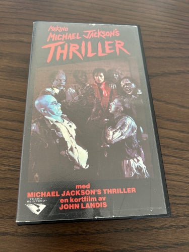 Michael Jackson Thriller VHS