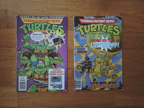 Teenage Mutant Hero Turtles Serietidningar