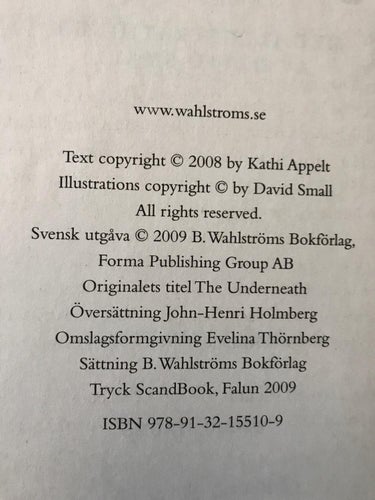 LOVA ATT DU GÅR TILLBAKA Kathi Appelt 2009