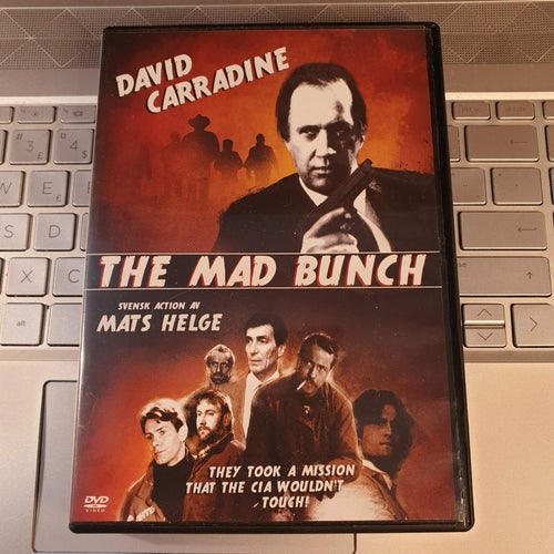The Mad Bunch (1989) -DVD- Mats Helge Olsson, David Carradine - VG+