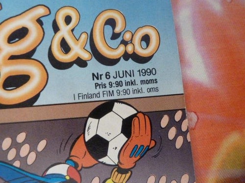 MUSSE PIGG & CO, NR 6 -1990, TIDNING