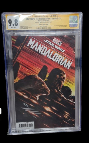 CGC (9.8) Signed Star Wars the Mandalorian (2023 Marvel) Season 2 #3D