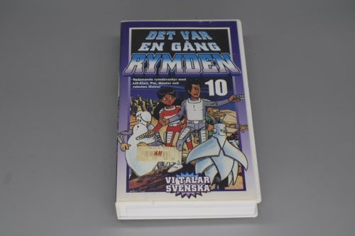 Det var en gång rymden - 10 - Tecknat (VHS)