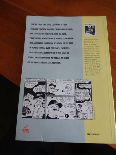 Gare du Nord an anthology of comics from Finland Norway Sweden Denmark Iceland