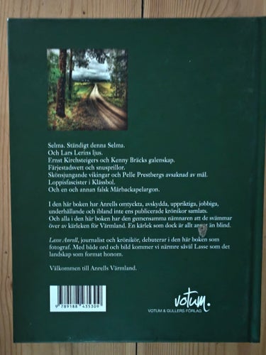 Mitt Värmland av Lasse Anrell. Förlaghsny inbunden bok