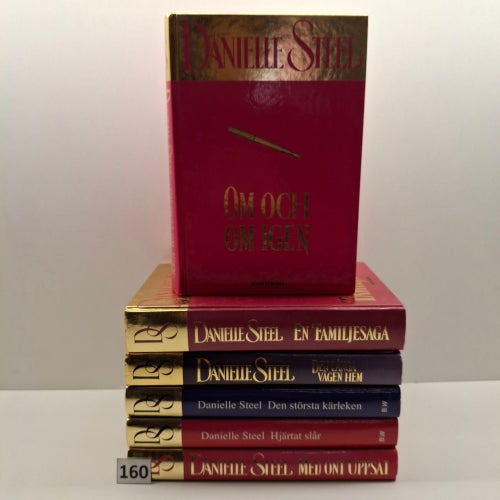 Danielle Steel x6 Bokpaket med hårdpärm - Titlar i beskrivning