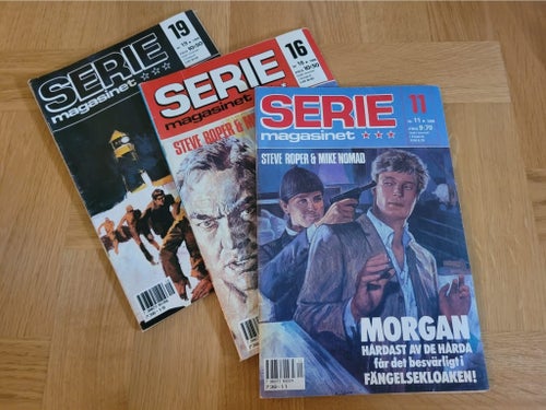 Serie magasinet Nr 11, 16, 19, 1988, seriemagasinet
