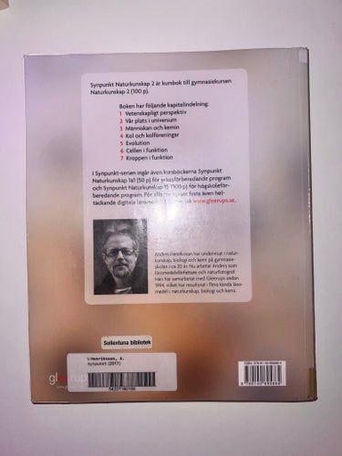 Synpunkt Naturkunskap 2 av Anders Henriksson, 2017