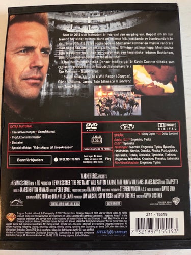 The Postman / Budbäraren (1997) - Kevin Costner - Snapcase - DVD