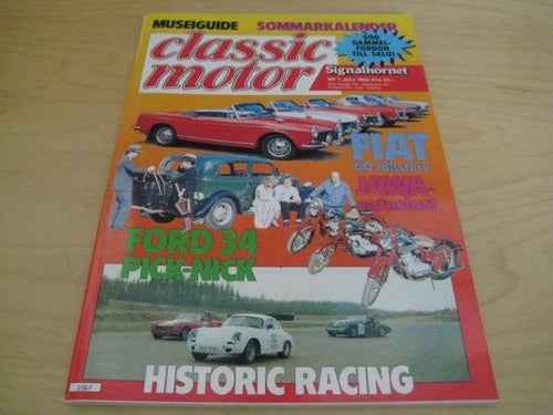 CLASSIC MOTOR NR 7 1988 FIAT PÅ 60 OCH 70-TALET ,M.M