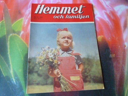 HEMMET OCH FAMILJEN, NR 33-1947, TIDNING