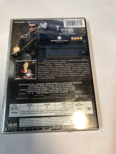 DVD - Terminator 3 - Rise of the machines (2-disc) - Inplastad