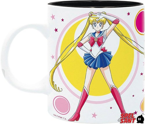 Sailor Moon vs Black Lady Ceramic Mug