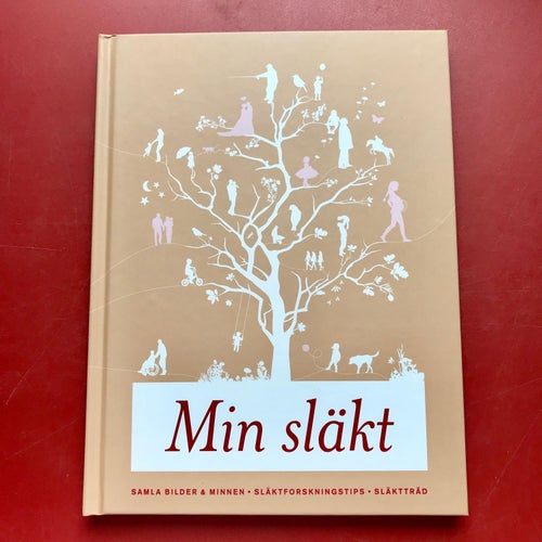 MIN SLÄKT Samla bilder & minnen släktforskningstips, släktträd Semic förlag 2012
