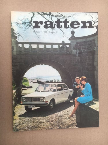 VOLVO Tidning Ratten 1967 Nr. 1