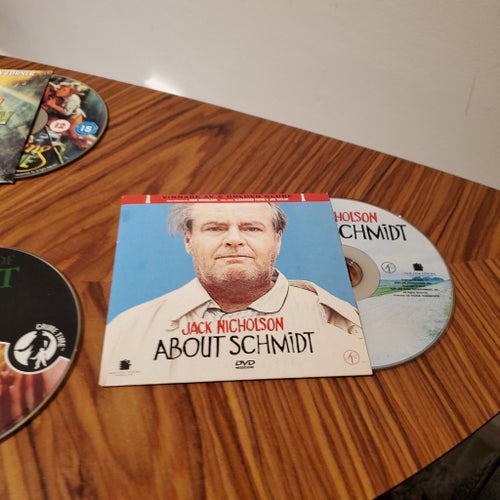 DVD-samling: About Schmidt, Jakten på stenen, Frost - Ett fall för Frost,