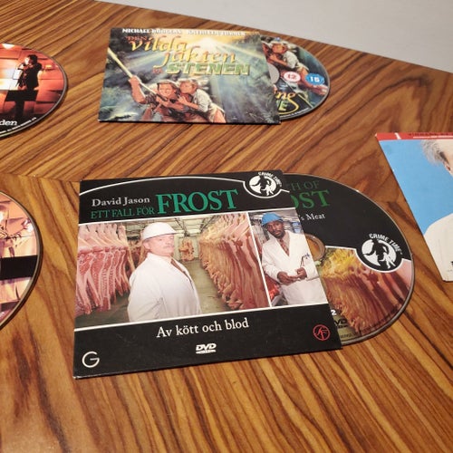 DVD-samling: About Schmidt, Jakten på stenen, Frost - Ett fall för Frost,
