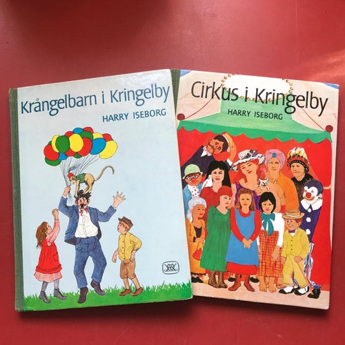 KRÅNGELBARN I KRINGELBY + CIRKUS I KRINGELBY Harry Iseborg 1966-67