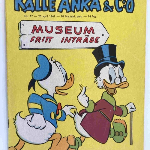 Kalle Anka - 1961:17 VG-FN