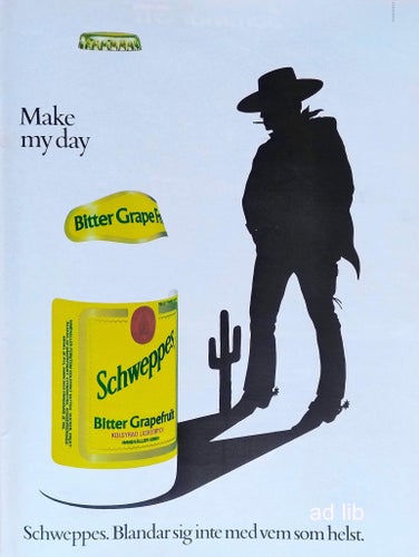 SCHWEPPES - MAKE MY DAY, REKLAMANNONS 1988
