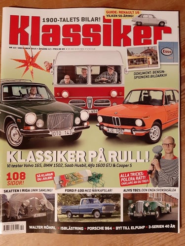 Klassiker nr 10 2015: Renault 16 guide, BMW 316 E21, Ford F-100 1967, Mazda 121L