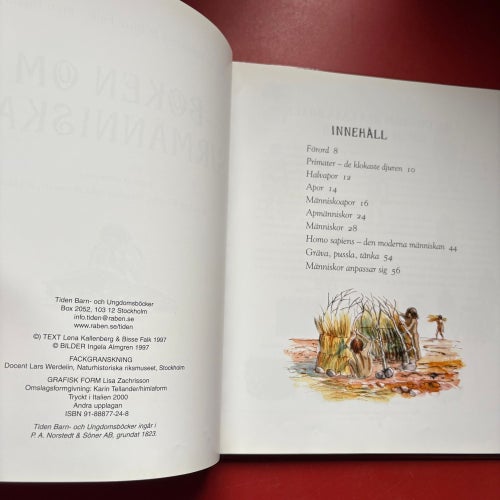 BOKEN OM URMÄNNISKAN Lena Kallenberg & Bisse Falk 2000