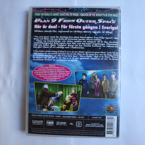 PLAN 9 FROM OUTER SPACE - BELA LUGOSI - VAMPIRA - NJUTAFILMS (33949)