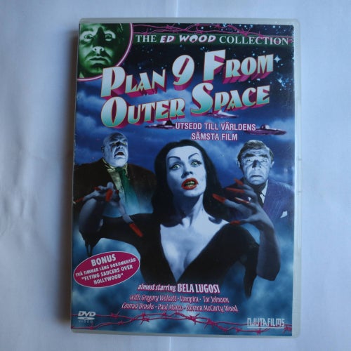 PLAN 9 FROM OUTER SPACE - BELA LUGOSI - VAMPIRA - NJUTAFILMS (33949)