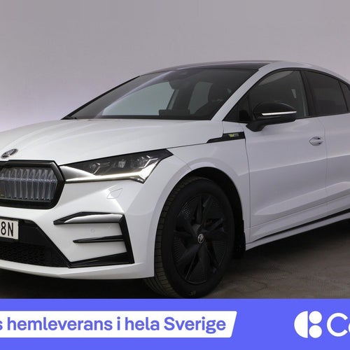 Skoda Enyaq Coupé RS iV Pano Kamera Elstol BSM Navi Drag