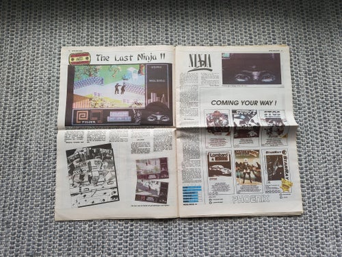 *SÄLLSYNT* Game Commodore Magazin bilaga nr 15-88 (DMZ)