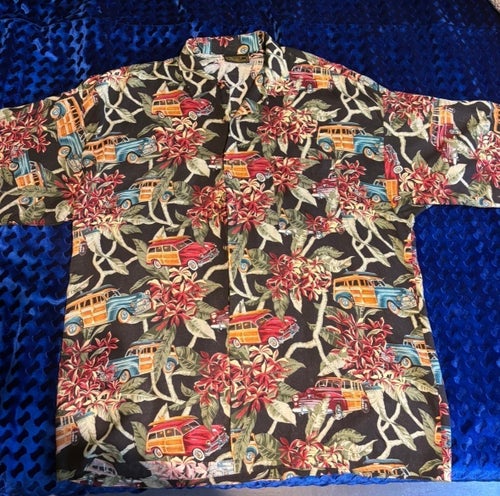Hawaii skjorta, Menzini Collection, storlek L