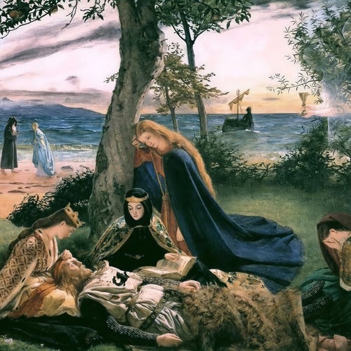 KUNG ARTHURS DÖD av JAMES ARCHER Avalon Merlin Heliga Graal Excalibur DUK
