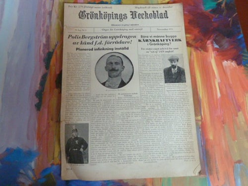GRÖNKÖPINGS VECKO, 1974 NOV. , TIDNING