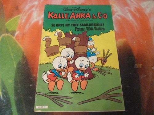 KALLE ANKA & CO, NR 40, 1977, TIDNING
