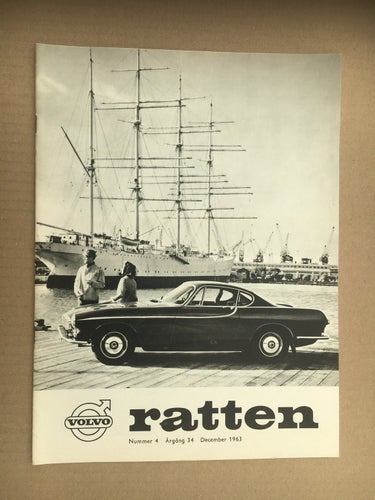 VOLVO Tidning Ratten 1963 Nr. 4