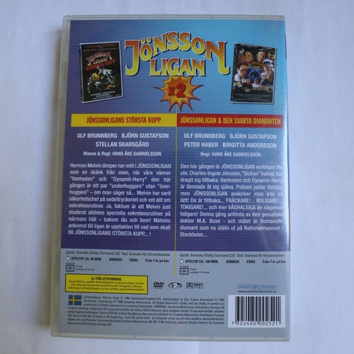 JÖNSSONLIGANS STÖRSTA KUPP & JÖNSSONLIGAN & DEN SVARTA DIAMANTEN (25888)