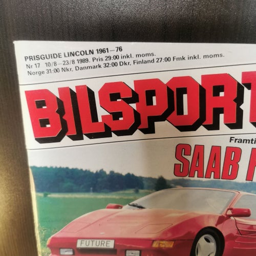 Bilsport 17, 1989