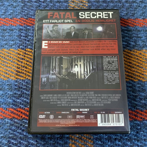 Fatal Secret | DVD | 1988 Anders Nilsson Mats Helge Olsson Camilla Lundén
